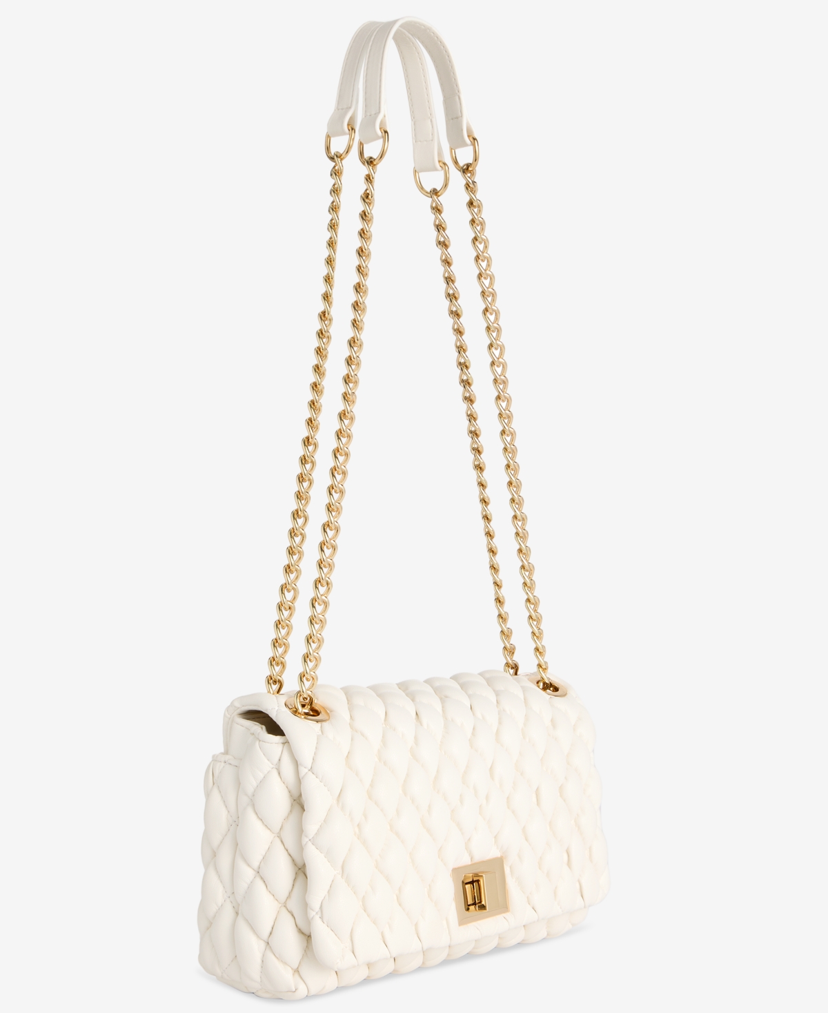 Macy's Aurora Small Quilted Ajae, Exclusively At  In Vanilla