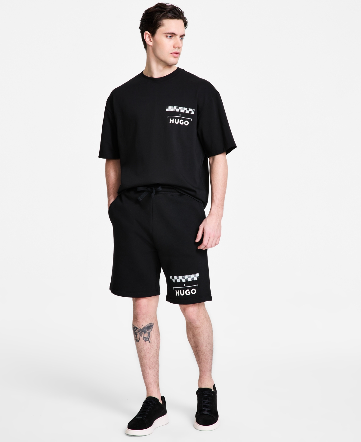 Hugo Boss Dortie Shorts In Black