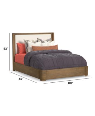Nordic Queen Upholstered Bed