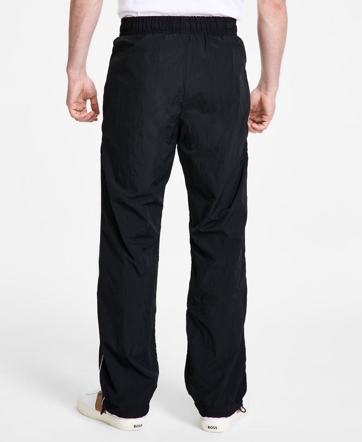Hugo Boss Hugo By  Men's Relaxed-fit Gregor Sweatpants In Black