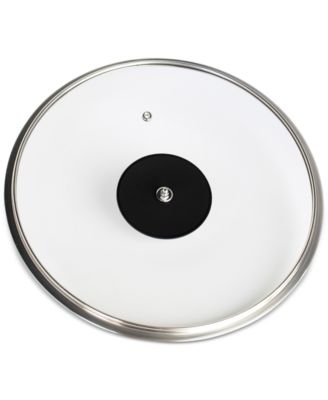 DiamondClad 12" Hybrid Nonstick Stainless Steel Wok with Lid