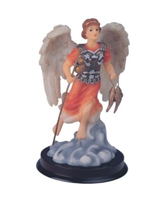 "2-PC Set" 6"H Archangel Raphael Statue Angel of Healing Holy Figurine Statue Ornament Home Room Office Decor and Perfect Ideas for Housewarming, Holidays and Birthdays