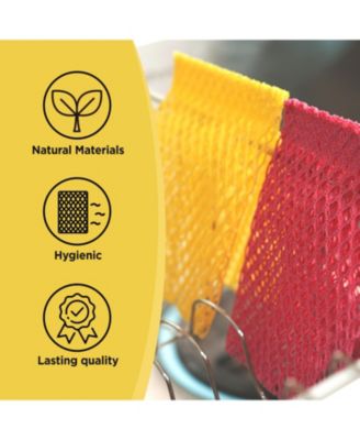 Kproduct4u K-CORNSSIL 6 Layers PLA Mesh Scrubber, 5 pcs