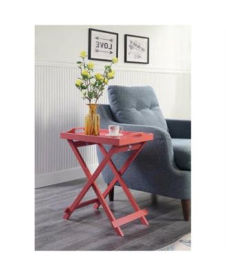 Folding Snack Table – Lightweight Portable TV Tray for Bed, Sofa, or Living Room