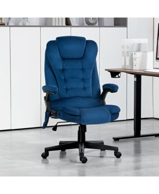 6 Point Vibrating Massage Office Chair with Lumbar Heat