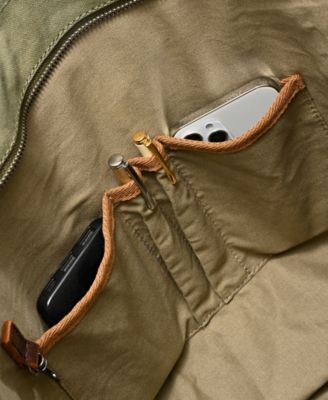 Valley and Sky Large Canvas Tote Bag