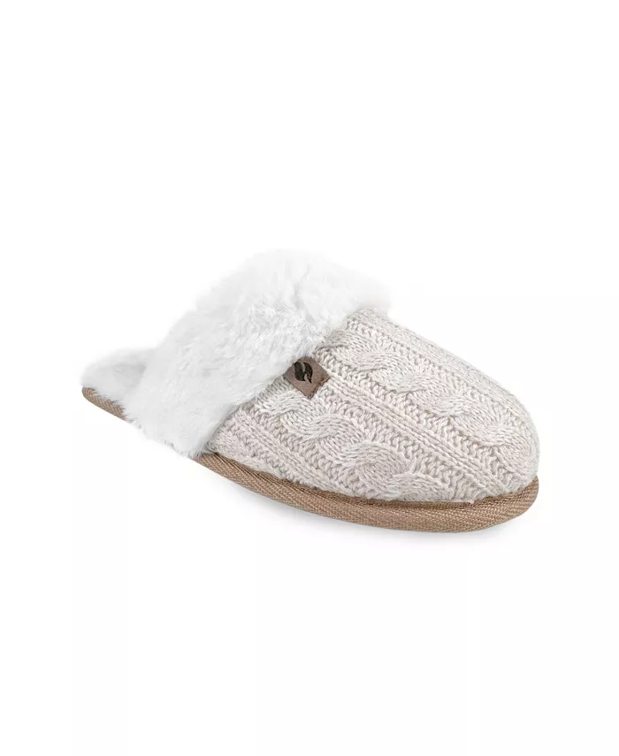 Women's Aria Faux Fur Scuff Slippers - thumbnail 10