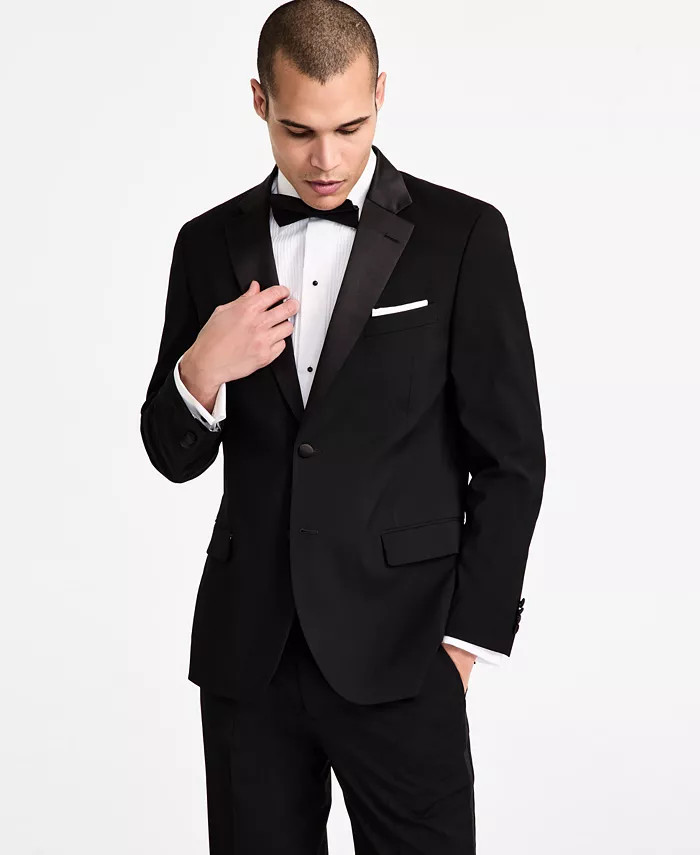 Men's Modern-Fit Stretch Nested Tuxedo - thumbnail 3