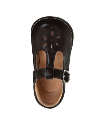 Infant Slip-Resistant Flat T-Strap Shoes