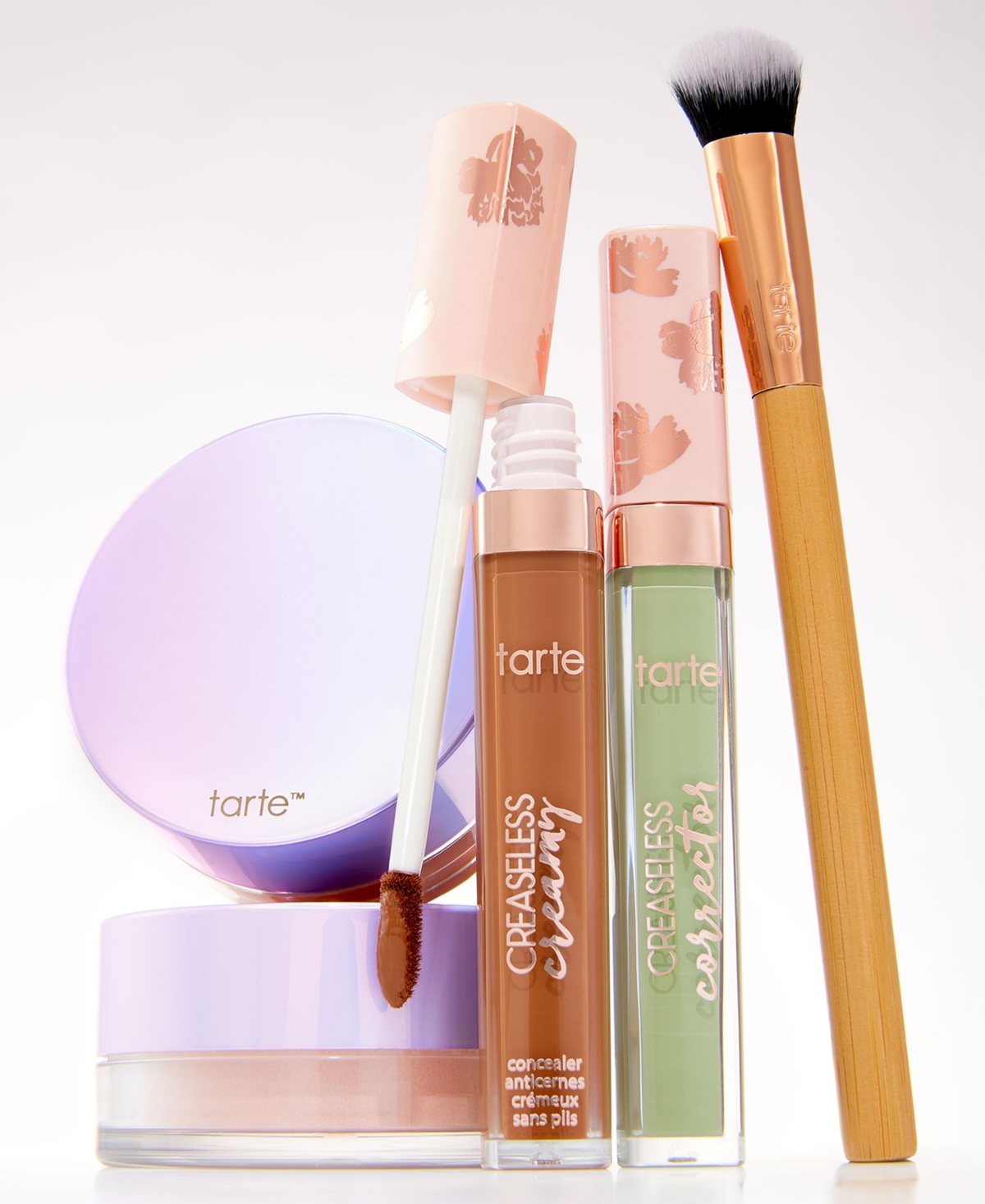 Tarte Creaseless Setting & Brightening Powder In Chestnut