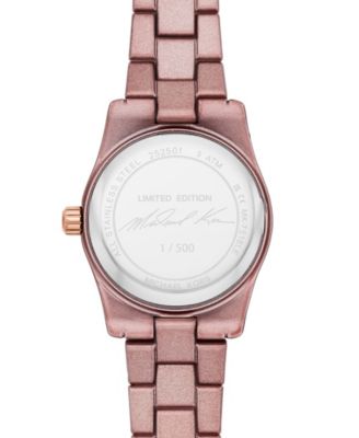 Women's Limited Edition Lexington Three-Hand Smokey Rose Stainless Steel Watch, 26mm