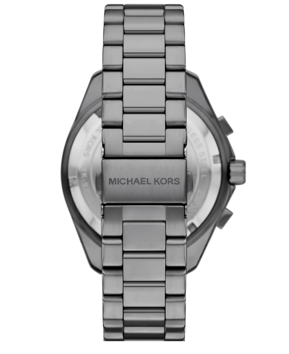 Michael Kors Maritime Chronograph Gunmetal Stainless Steel Watch, 45mm In Gunmetal