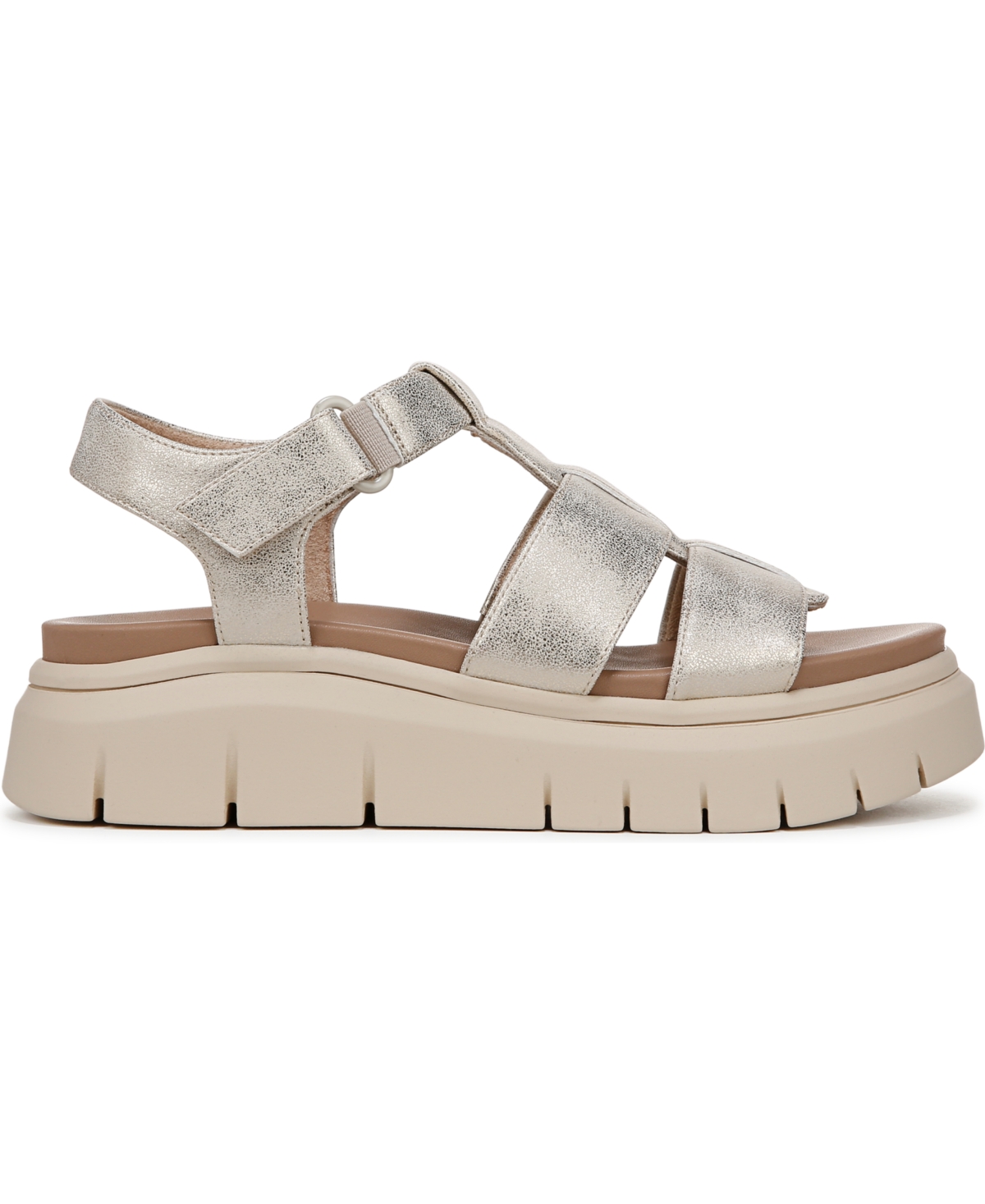 SOUL NATURALIZER WOMEN'S PIPPA LUG SOLE FISHERMAN PLATFORM SANDALS 
