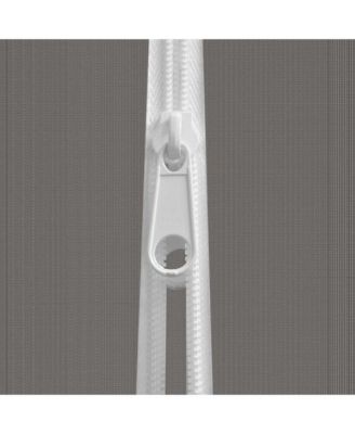 Party Tent with 4 Mesh Sidewalls 13.1'x29.5' White