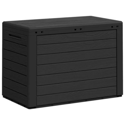 Storage Box Anthracite Polypropylene 30.7x17.3x21.7 in