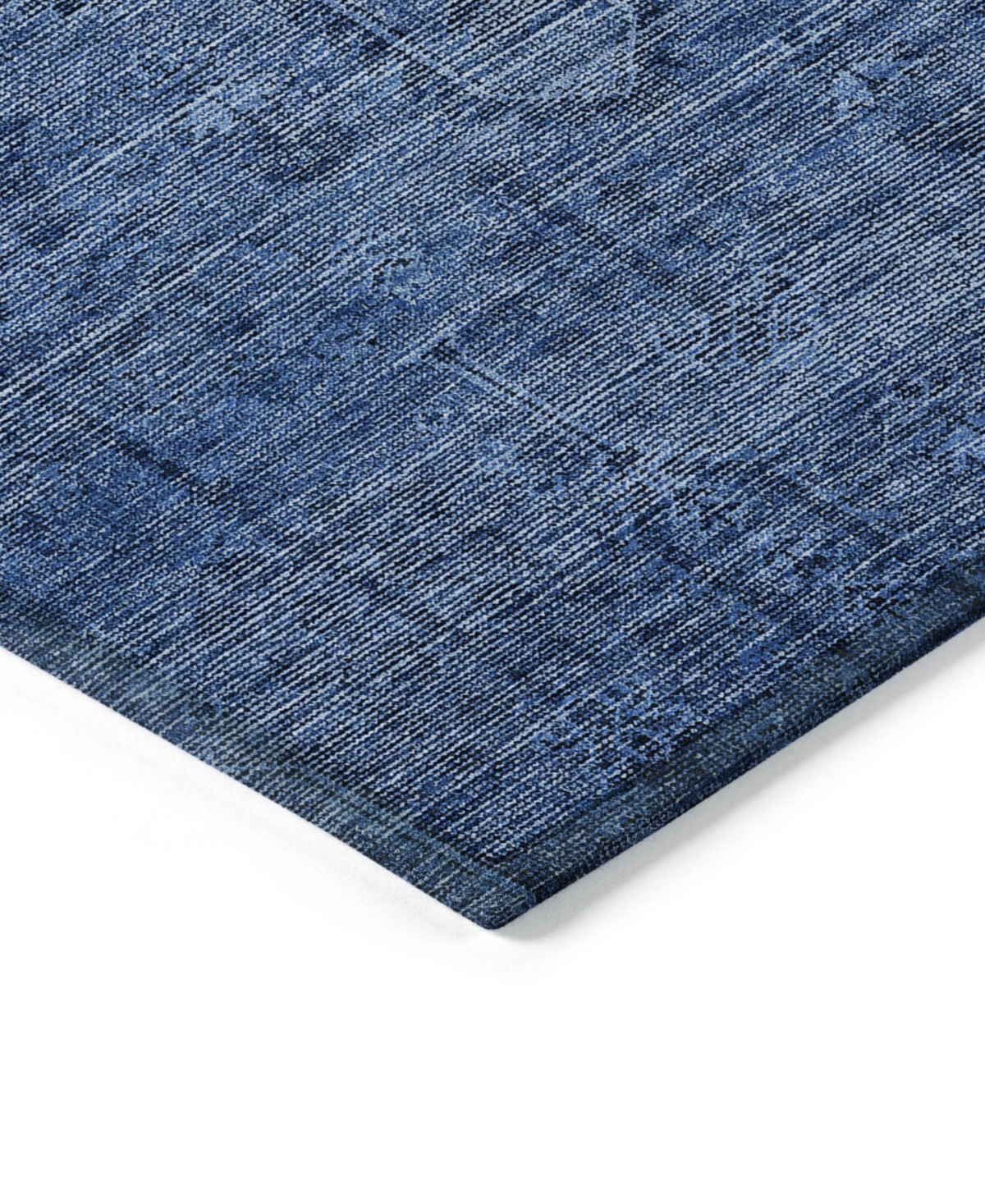 Addison Chantille Machine Washable Acn790 2'6''x3'10'' Area Rug In Navy