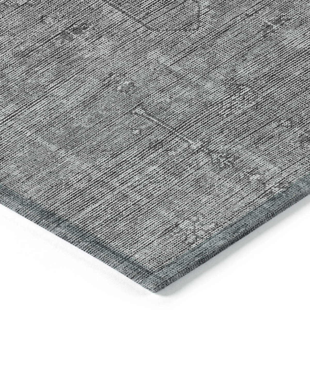 Addison Chantille Machine Washable Acn790 2'6''x3'10'' Area Rug In Gray