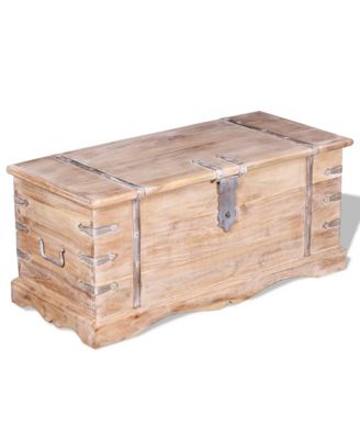 Storage Chest Acacia Wood