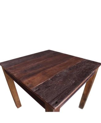 Dining Table Mixed Recycled Wood 32.3"x31.5"x29.9"