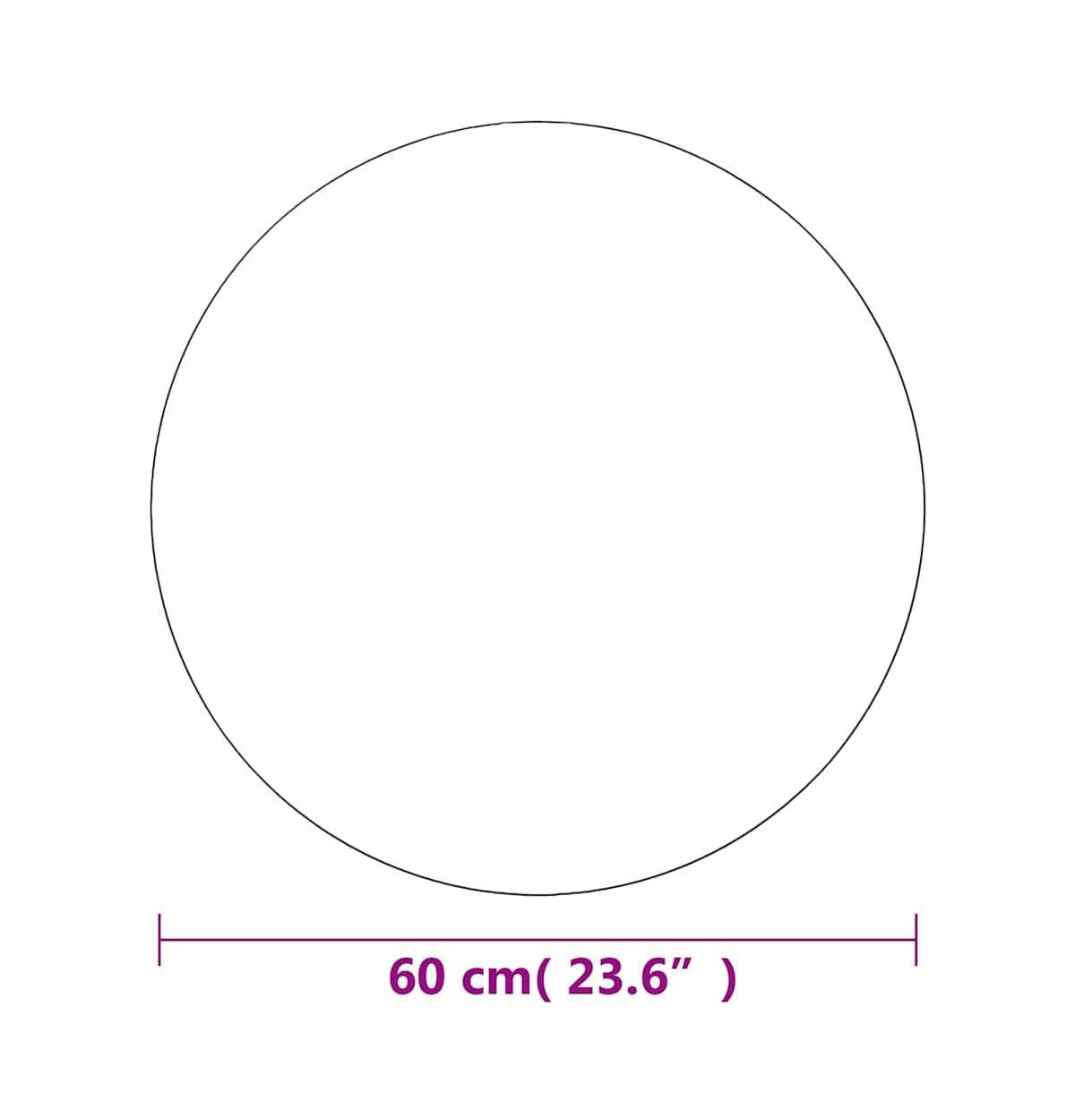 vidaXL Wall Mirror 23.6
