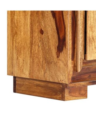 TV Stand 46.5"x11.8"x15.7" Solid Wood Acacia