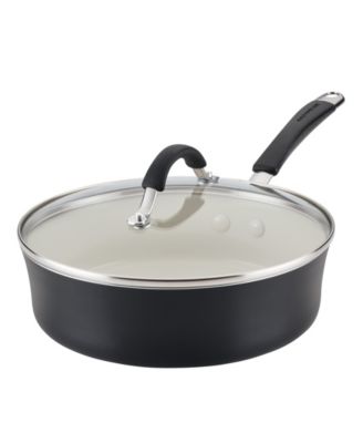 Cucina Ceramic Nonstick 3-Quart Saute Pan with Lid