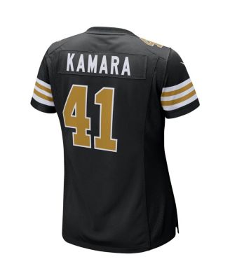 Women's Alvin Kamara Black New Orleans Saints Player Jersey
