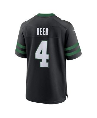 Men's D.J. Reed Legacy Black New York Jets Alternate Game Jersey