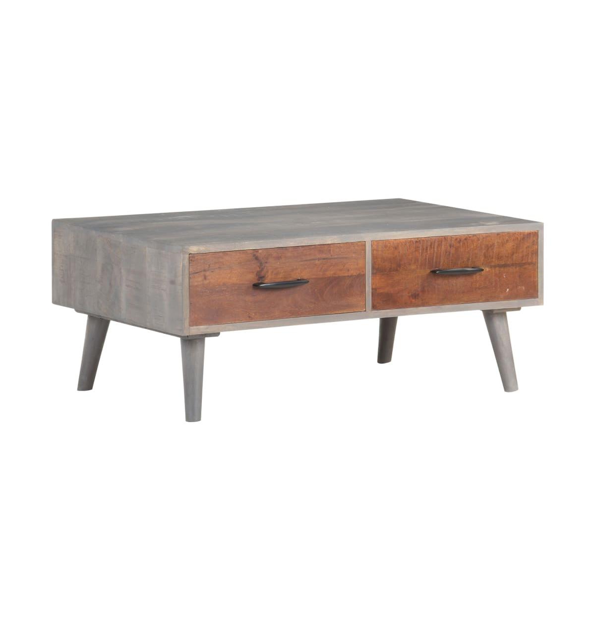 vidaXL Coffee Table Gray 39.4