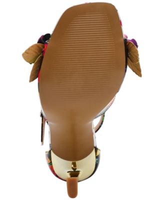 Women's Mikah Floral Stiletto Dress Sandals