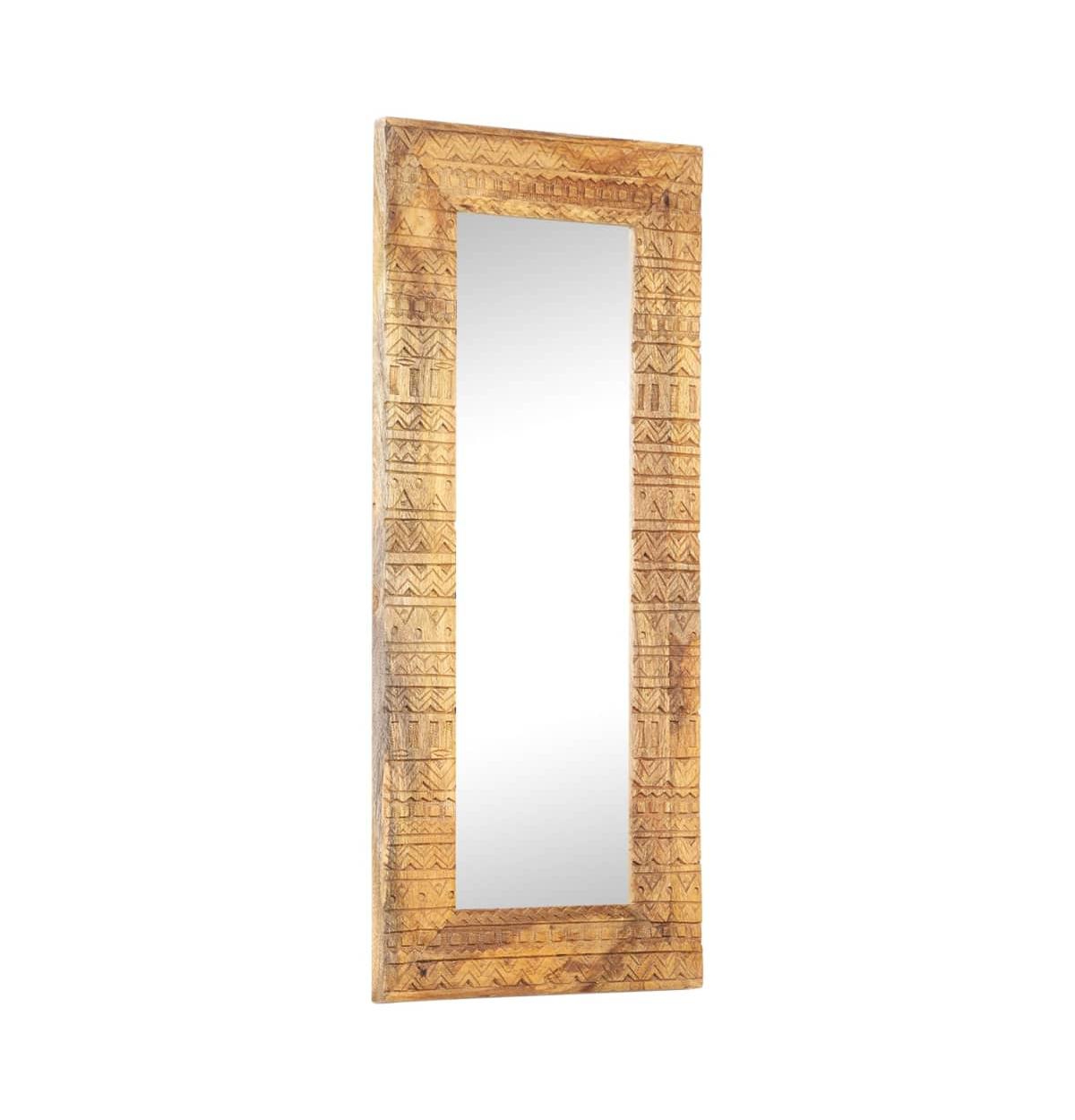 vidaXL Hand-Carved Mirror 43.3