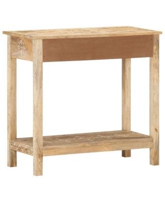 Console Table 31.5"x13.8"x29.1" Solid Mango Wood