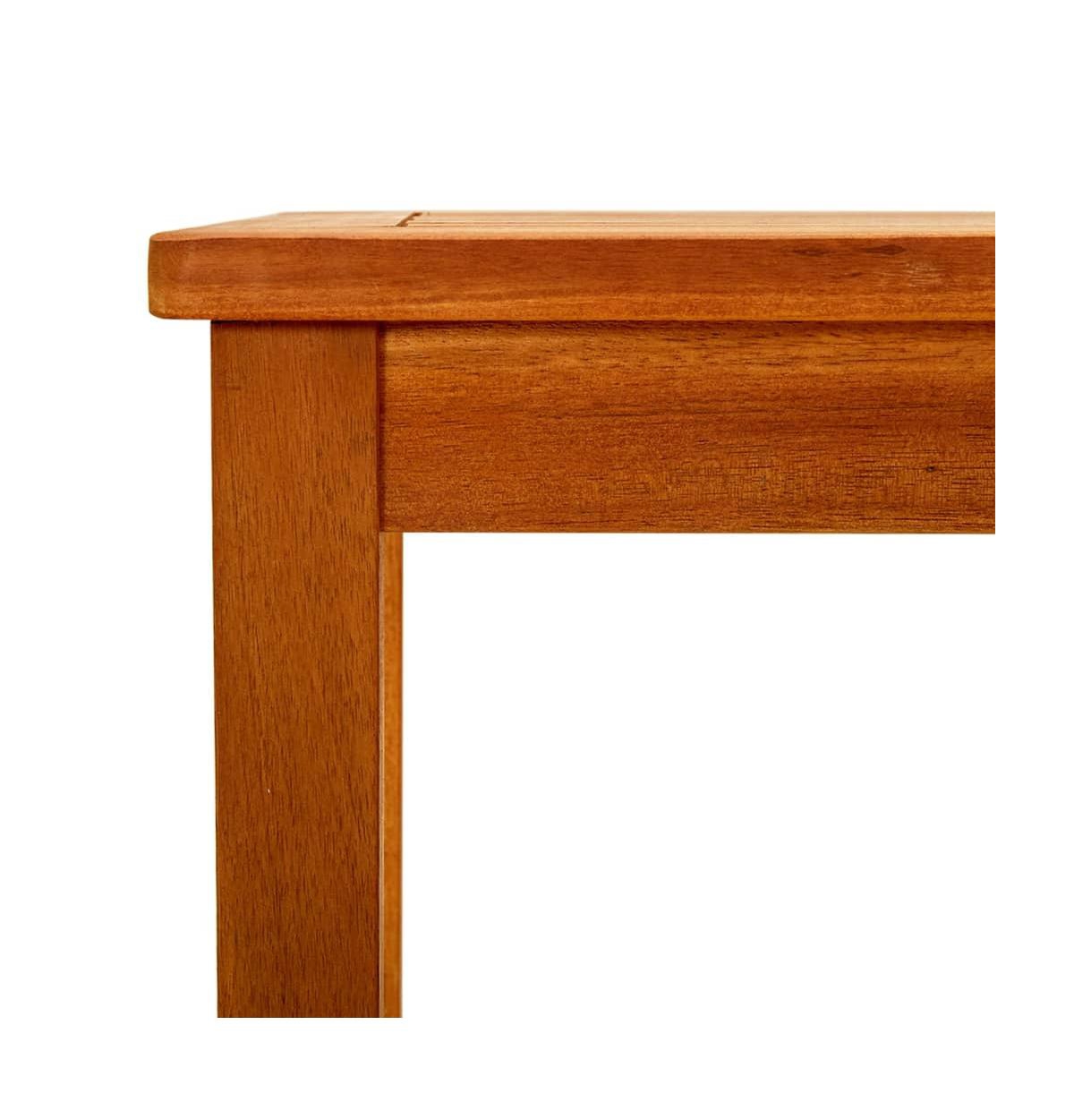 vidaXL Patio Coffee Table 27.6"x15.7"x14.2" Solid Acacia Wood