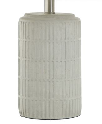 21" Metal Joni Ceramic Table Lamp