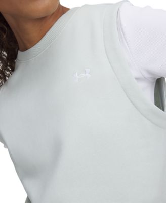 Women's UA Rival Fleece Sleeveless Top