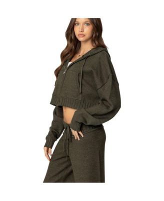 Women's Russell Knit Hooded Cardigan