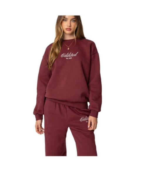 Женские Edikted Womens Get Edikted Sweatshirt
