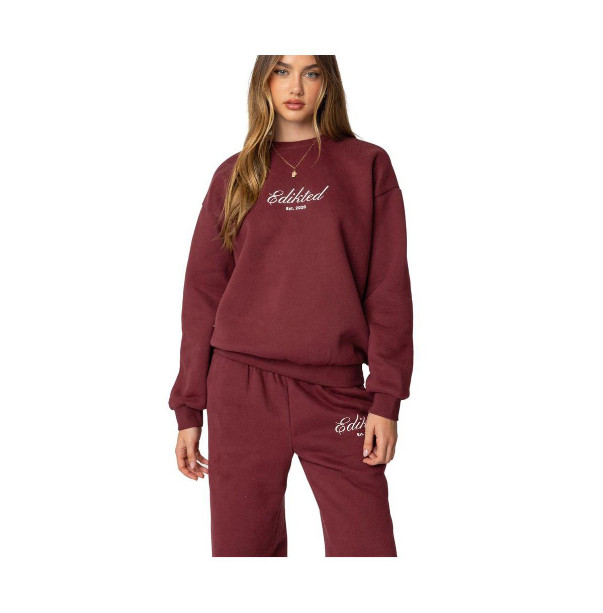 Женские Edikted Womens Get Edikted Sweatshirt — фото 1