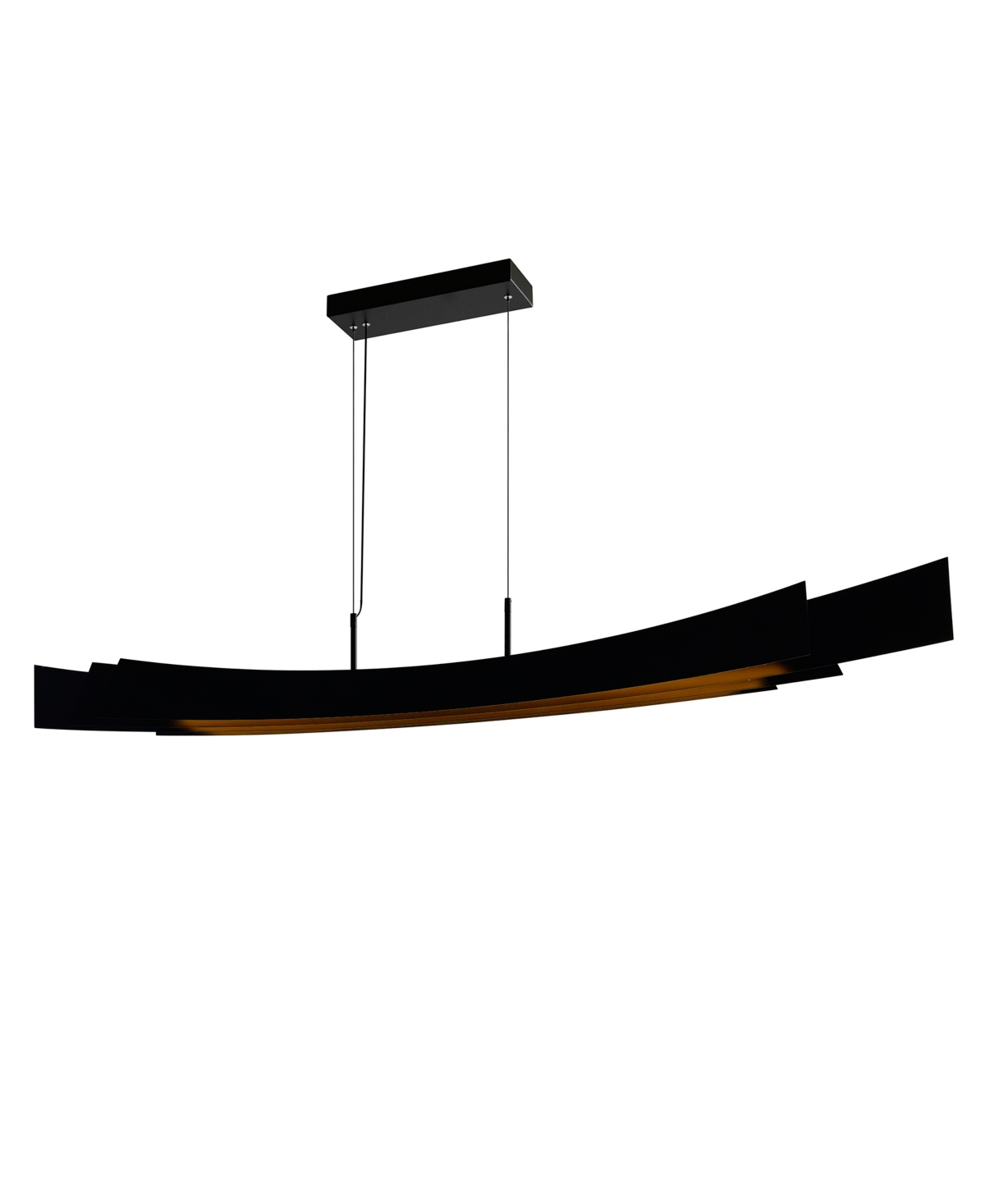 CWI LIGHTING 11" METAL CANDORA INTEGRATED LED ISLAND POOL TABLE LIGHT 