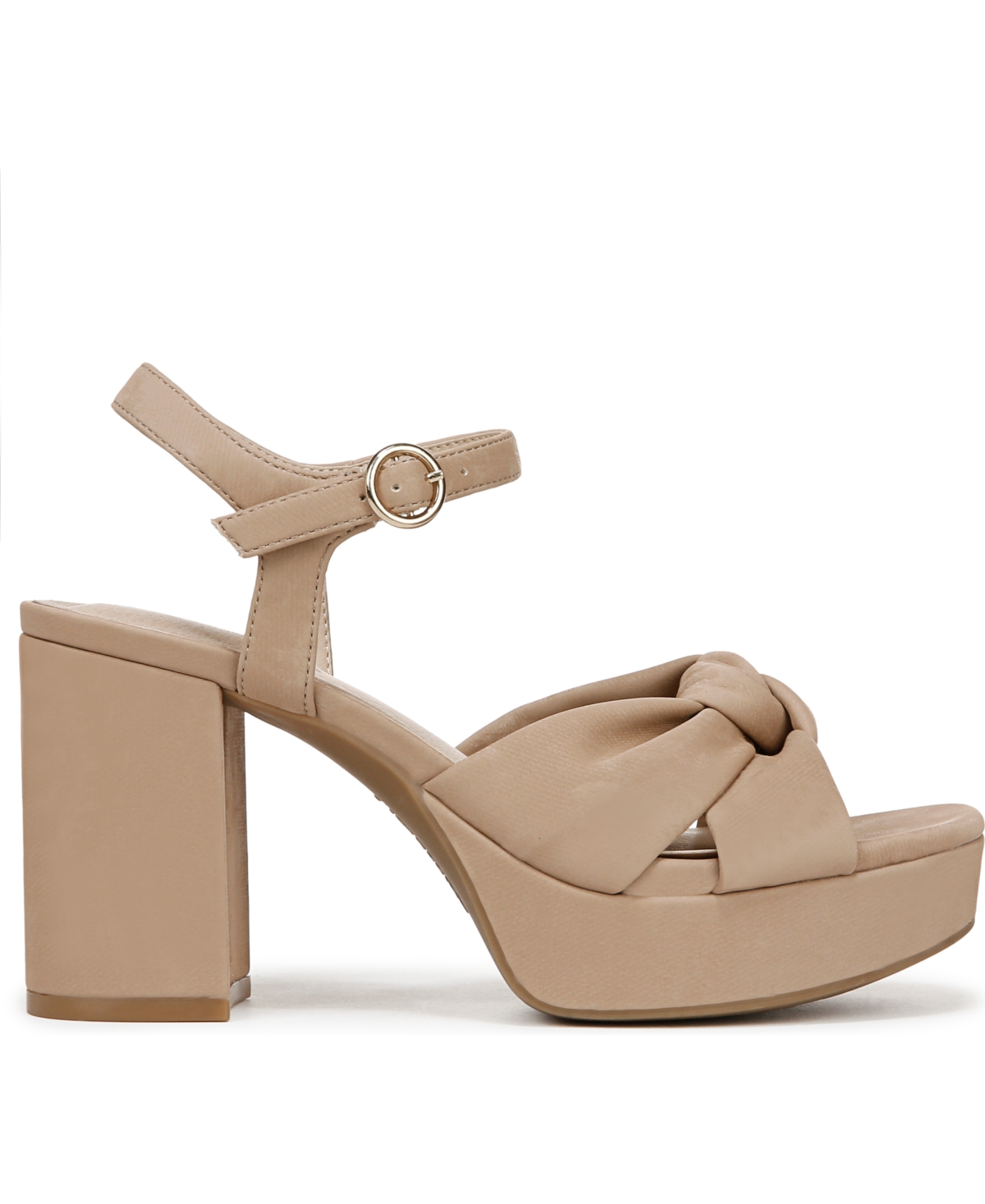 LIFESTRIDE WOMEN'S AUGUST SQUARE OPEN TOE PLATFORM SANDALS 