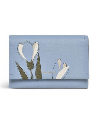 Oak Street Snowdrops Flapover Wallet