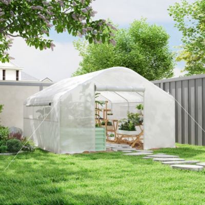 13' x 10' Hoop House with Large Windows Tunnel house,