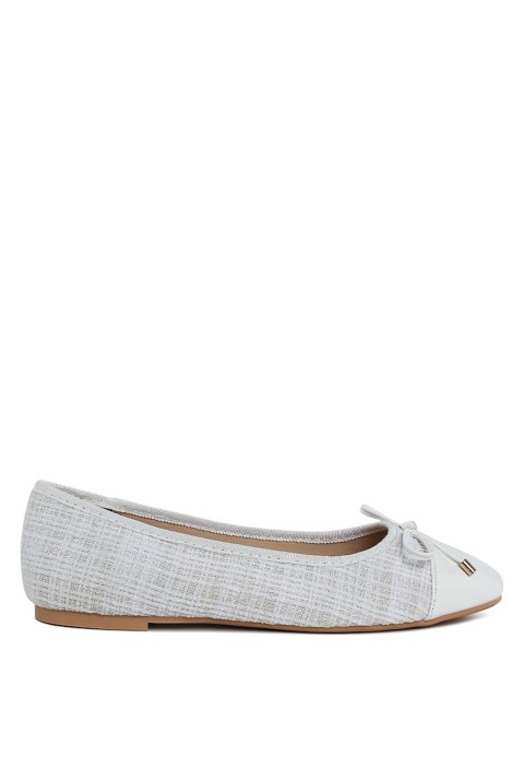 Женские London Rag Womens Junpey Plaid Tweed Ballet Flats