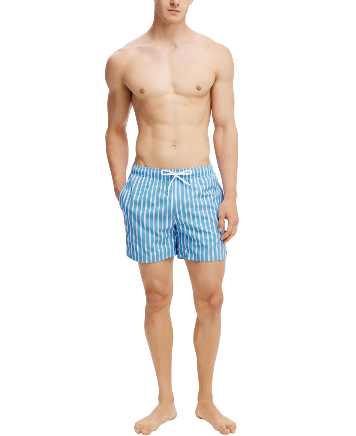 COTTON ON MEN'S STRETCH SWIM SHORTS 