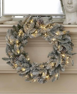 24" Artificial Lexington Fir Wreath