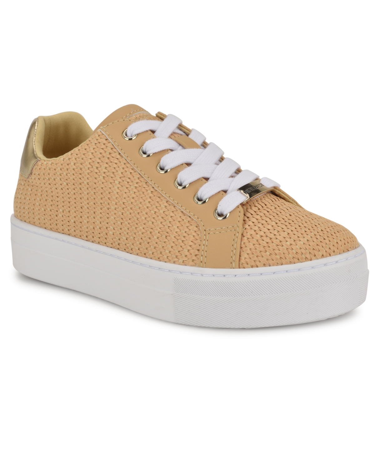 Nine West Women's Gatspy Lace-up Platform Sneakers
