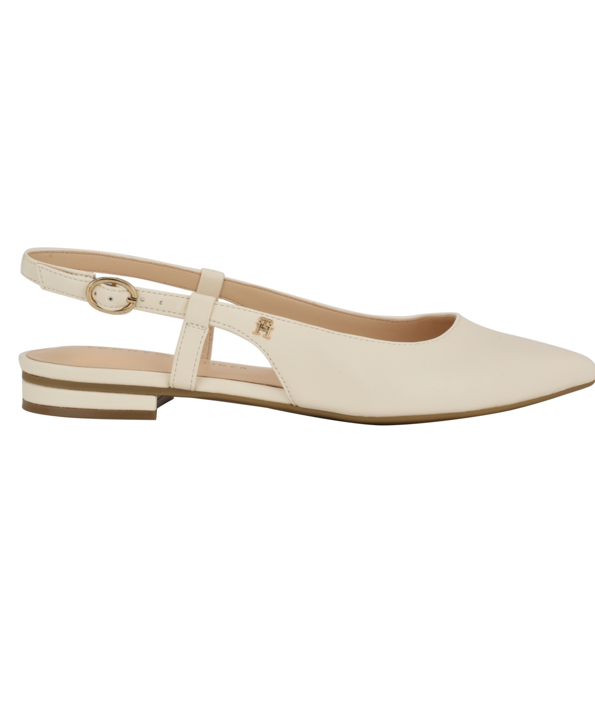Tommy Hilfiger Women's Vamina Slingback Flats In Ivory