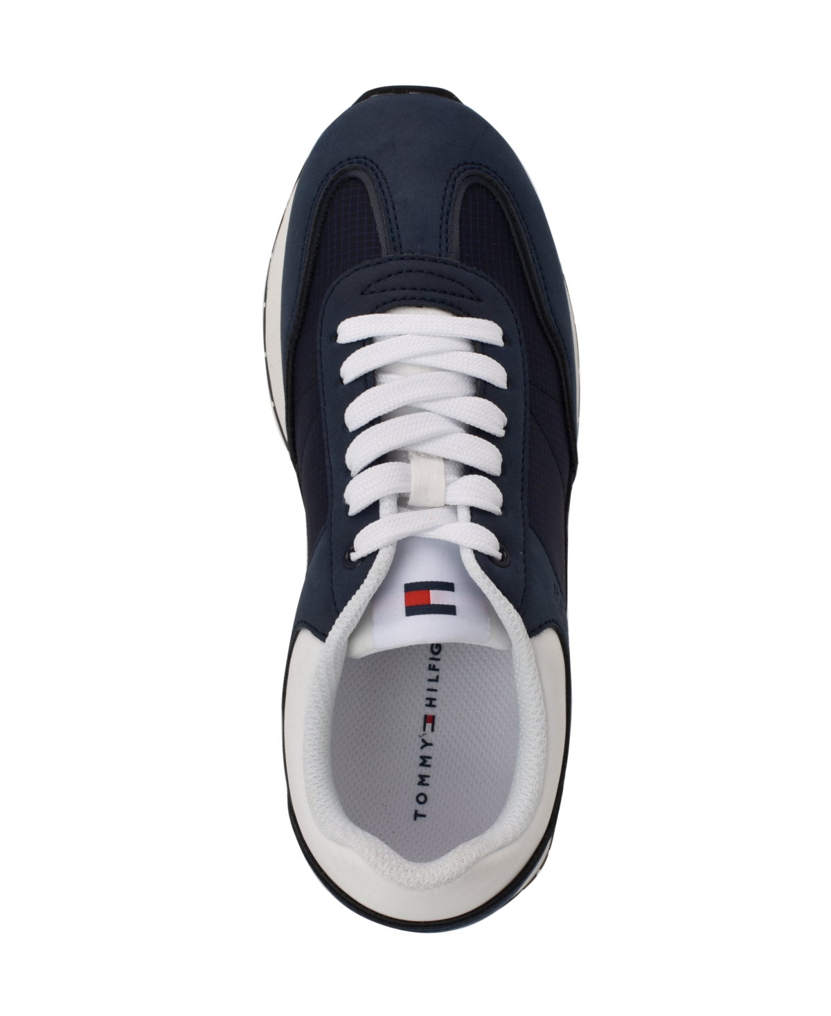 Tommy Hilfiger Women's Marjel Lace Up Fashion Sneakers In Dark Blue,white