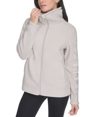 Women's Active Tech Fleece Mock-Neck Jacket