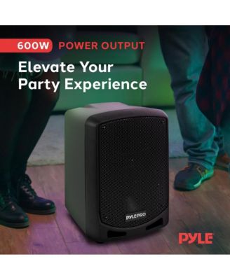  - Karaoke Sound System with Wireless Microphone, MP3/USB/SD & Rechargeable Battery-Compact & Portable Bluetooth PA Speaker